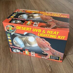 Reptile UVB and Heat Lighting Kit